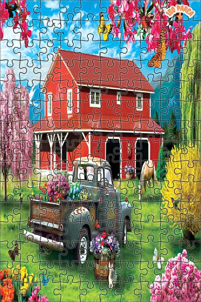 Teona Ahşap Dinlenmek İçin En Güzel Yer Dekoratif Çift Katlı Çerçeveli Asılab...