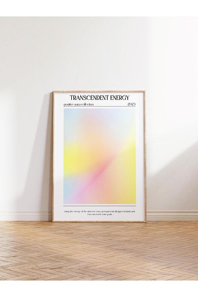 Postifull Aura Series NO:145 - Transcendent Energy Angel Number Έγχρωμη αφίσα χωρίς πλαίσιο