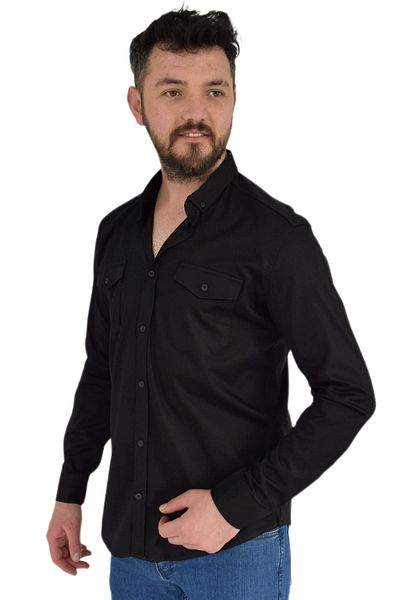DYNAMO Men's Sports Shirt Silim Fit 9957 Bgl-st02722