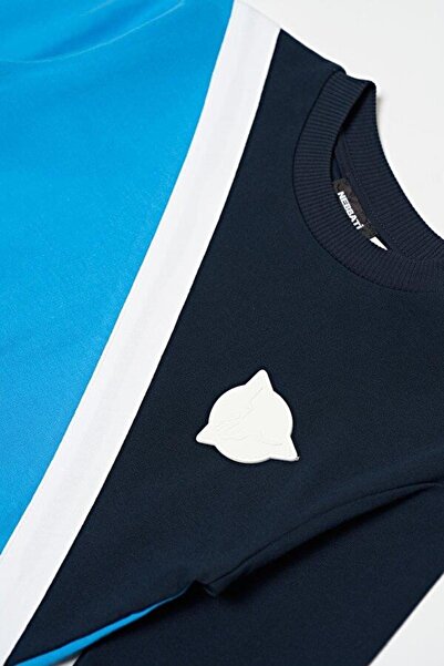 Nebbati Πολύχρωμο φούτερ BG Store Boy