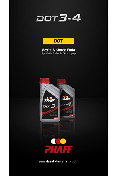 parcafix Phaff Dot 4 Hidrolik Fren Yağı 500 ML