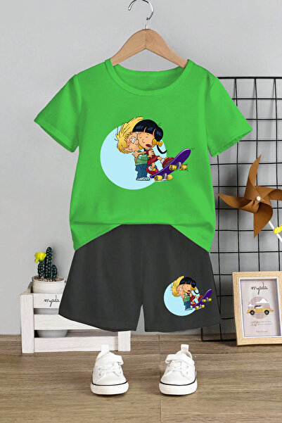 MYADA Дитячий костюм з принтом на еластичній резинці з капюшоном 12440 від Ce...