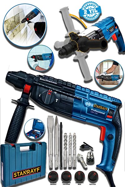 stanrayf Alman 2.35Mm 9600 Wat Bakır Sargılı Çift Çelik Şanzuman Kırıcı Delic...