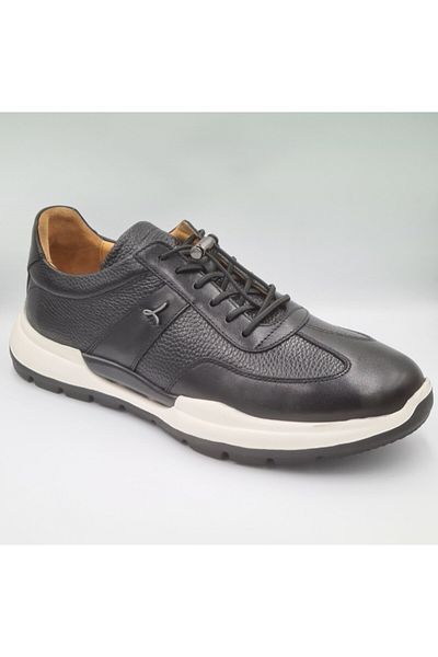 Libero 5223 Piele naturală neagră - Pantofi pentru bărbați cu talpă Eva