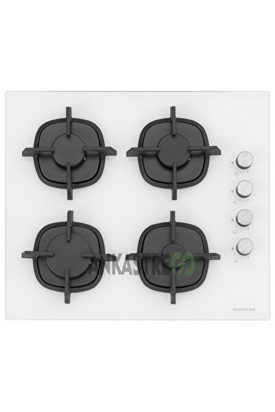 Silverline Beyaz Cam Ankastre Set (3457 Soho 60+cs5343w01+bo6503w01)