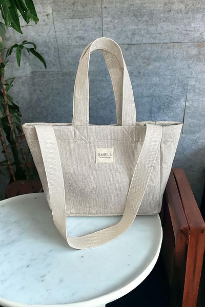 BAHELS Linen Textured Women's Shoulder Bag with Strap