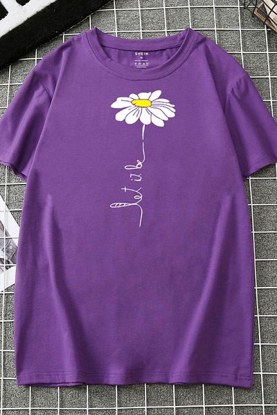 Garalio Μπλουζάκι με στάμπα Garalıo Unisex Daisy