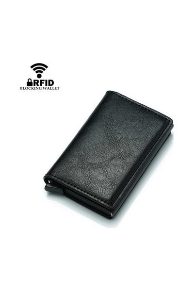 baellerry Single Mechanism Smart Card Holder Wallet 7 Different Colors
