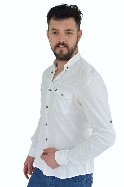 DYNAMO Cămașă sport pentru bărbați Silim Fit 9714 Bgl-st02723