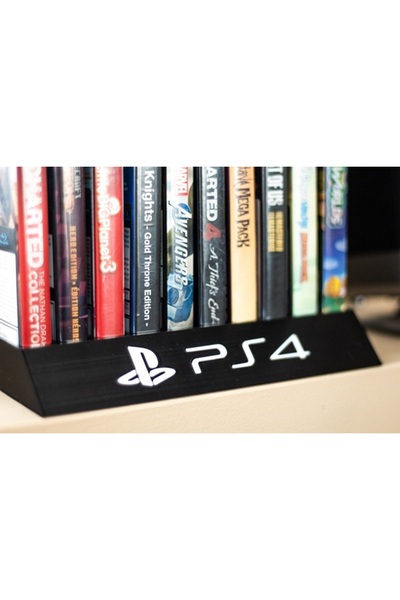 Üçüncü Boyut Dizayn Playstation 4 Cd Kutusu Rafı Satıcı Marscrafts
