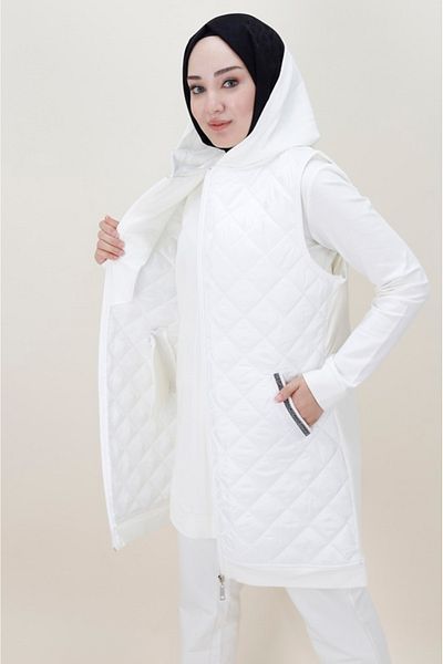 Bwest Triple Suit - Two Thread Sand with Vest