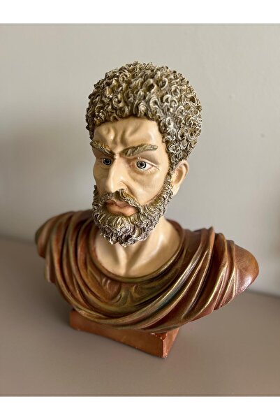 Begonvil Sanat Atölyesi Polyester Marcus Aurelius Heykeli - 32 cm