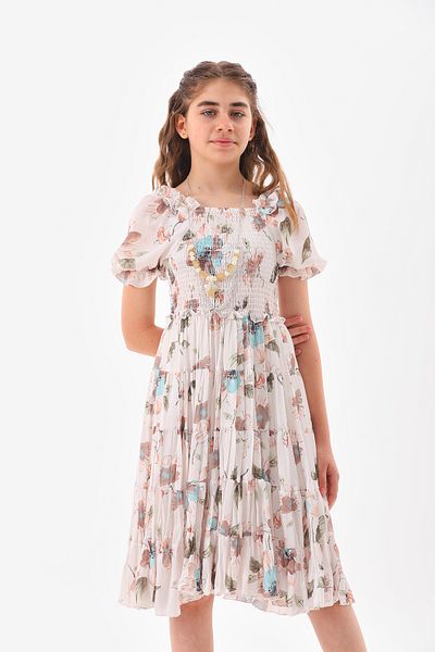 WİENS KİDS Rochie cu imprimeu floral pentru fata