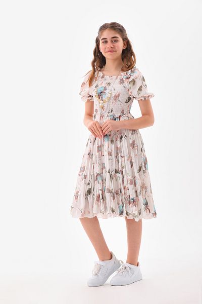 WİENS KİDS Rochie cu imprimeu floral pentru fata