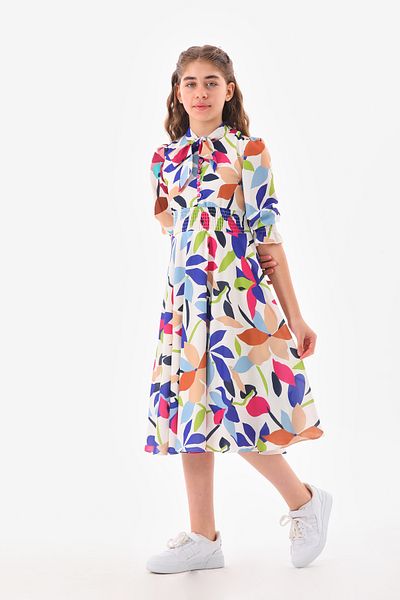 WİENS KİDS Rochie cu imprimeu floral pentru fata