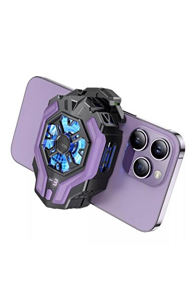 Polham Universal Işıklı Radyatörlü SüperCool Oyuncular için Telefon Soğutma F...