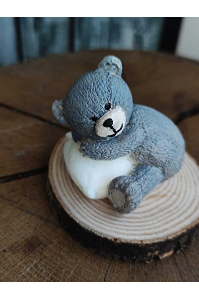 SOO SOAP ديكور هدية على شكل دمية دب مع وسادة صابون