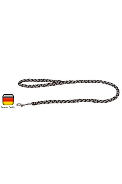 KERBL Dog Strap Reflective Maxi Safe [Grey-Black] 200 cm