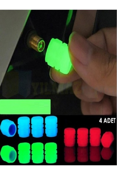 MOBGİFT Fosforlu Sibop Kapağı 3 Renk