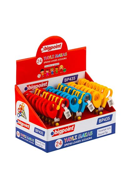 Bigpoint Spring School Scissors (24 Pcs)