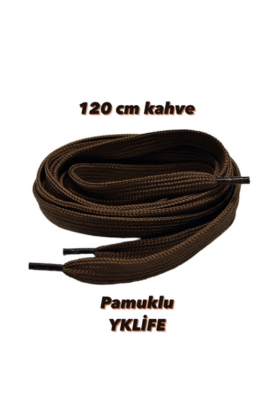 YKLİFE حذاء رياضي قطني 120 سم 20 لون - أربطة ملونة