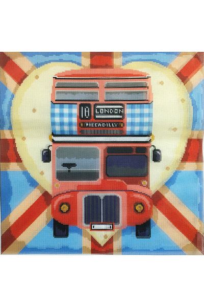 Anchor 40x40cm Iconic London Patterned Tapestry - Printed and Threaded Included ALR76
