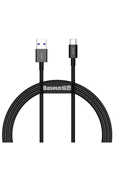 Baseus Superior 66W 100 cm Hızlı Şarj Ve Data Type-C Şarj Kablosu