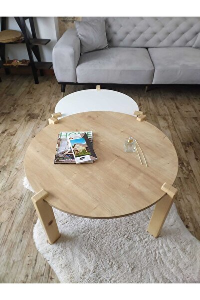 uğurlubaylar 70cm-60cm Ikili Dekoratif Orta Sehpa