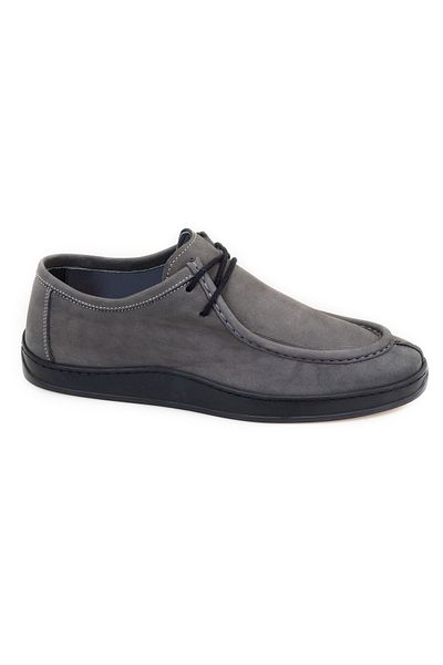 Desa Ανδρικά δερμάτινα casual παπούτσια Amya Grey