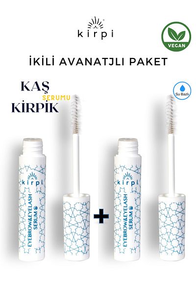 Kirpi Eyebrow K Serum Advantageous 2 Pack