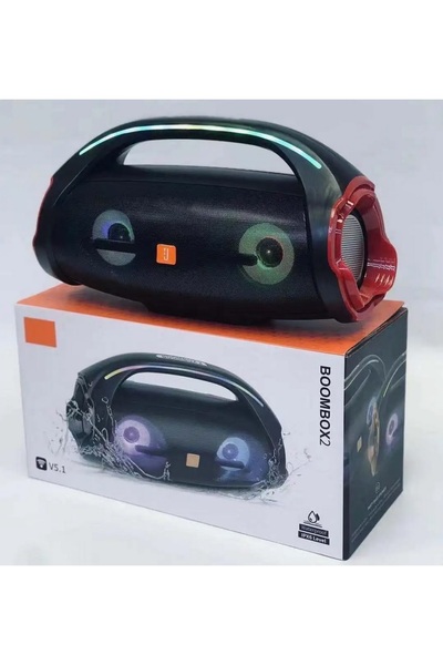 JUNGLEE BOOMBOX2 BLUETOOTH SPEAKER ŞARJLI TAŞINABİLİR KABLOSUZ HOPARLÖR SD KA...