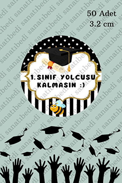 sanatıbedi Suvenir de absolvire preșcolară - autocolant pentru profesor și et...