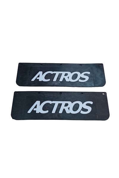 POLATLI OTO AKSESUAR Actros Black Writing Rags - 2 Pieces, Size: 60x18 Compatible