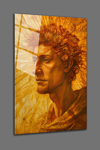 BV DEKOR ΘΕΟΣ ΤΟΥ ΗΛΙΟΥ ΑΝΘΡΩΠΙΝΗ ΕΙΚΟΝΟΓΡΑΦΙΑ ΑΠΟ ΓΥΑΛΙ - ΓΥΑΛΙΝΗ ΖΩΓΡΑΦΙΚΗ ...