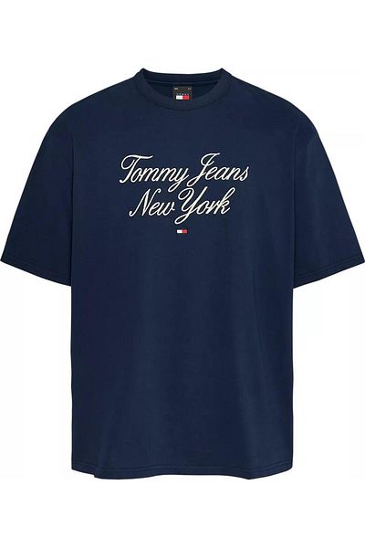 Tommy Hilfiger TJM OVZ LUXE - Serif TJ NY Tee