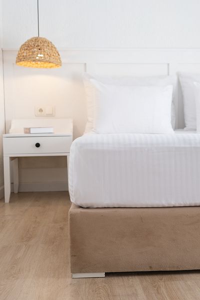 Lawon Tokyo Series 83tel Double Cotton Satin Hotel Bed Sheet 240*280cm