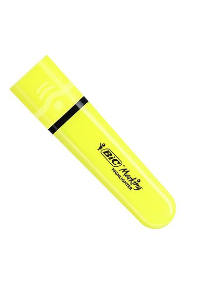 Bic Highlighter Marking Flat Pen