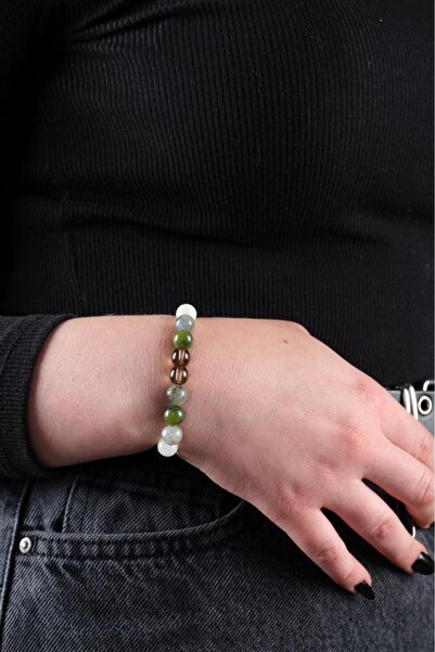 Ssilhoutte Doğaltaş سوار الحجر الطبيعي المعتمد للنساء والرجال اللابرادوريت، ا...