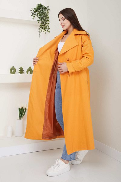SahraAfra Creed Trench Coat
