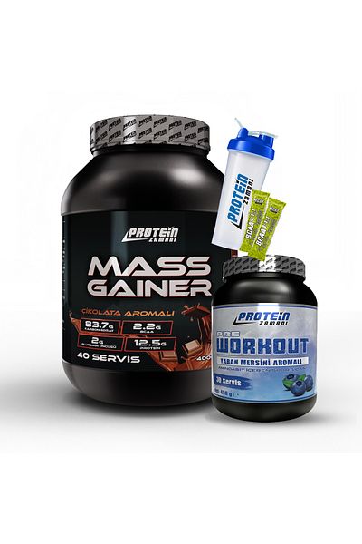 Protein Zamanı Preworkout Mass Gainer Carb Powder