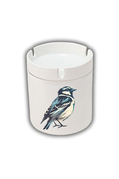 lili hediyelik Κεραμικό Πιατάκι Τασάκι Δώρου με στάμπα Bird