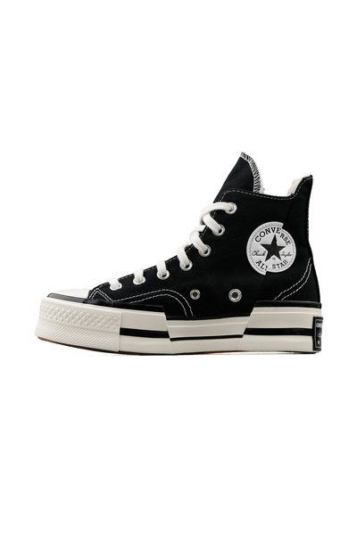 Converse Chuck 70 Plus Canvas Kadın Günlük Ayakkabı A00916C Siyah