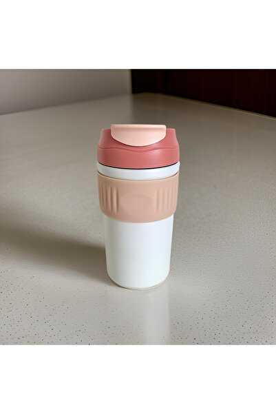 PRETTIFY CARE ترمس من الفولاذ المقاوم للصدأ سعة 450 مل من سلسلة جديدة - غطاء ...