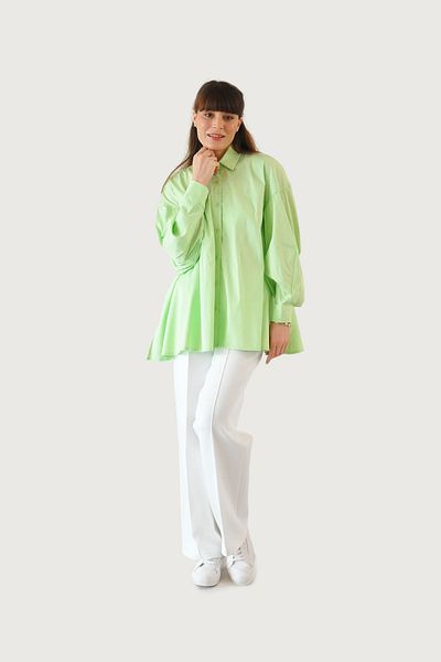 Rukayyel Πουκάμισο Poplin Green Balloon