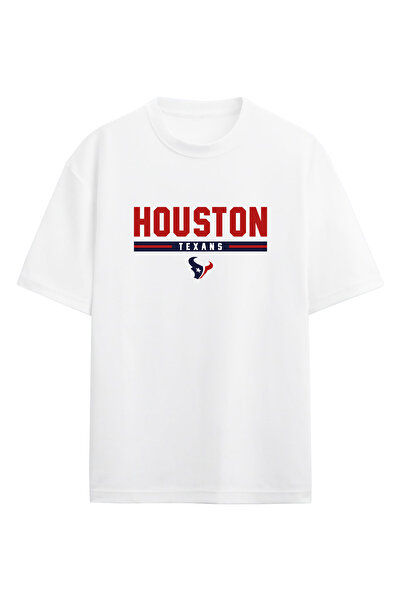 BA Sportswear تي شيرت NFL هيوستن تكساس لكرة القدم الأمريكية مقاس كبير