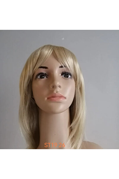 Melis sarı küt peruk