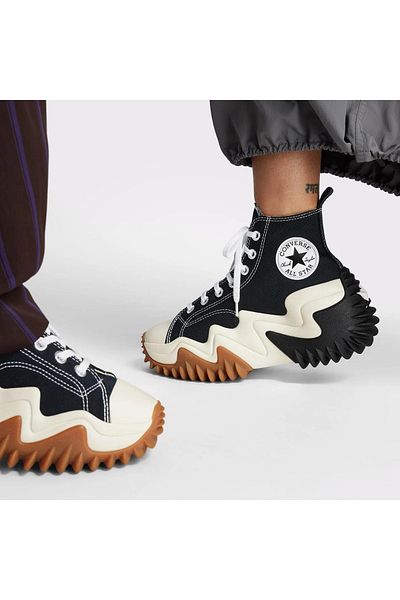 converse Black Run Star MotionCanvas Platform Sneaker - Casual Παπούτσια