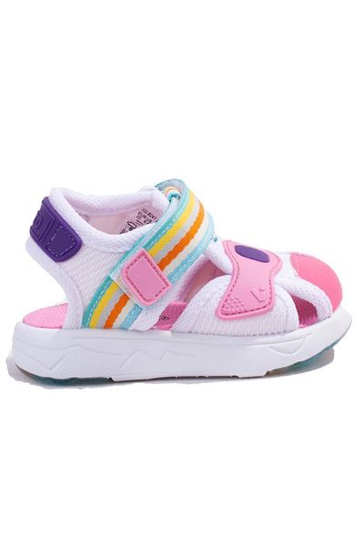 Vicco Flow II 332P24Y202CN - Orthopedic White Pink Girl's Sports Sandals