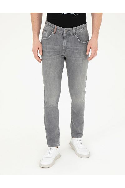 Pierre Cardin Pierre Cardin Woven Slim Fit τζιν παντελόνι - Γκρι