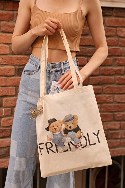 DK DAKSEL Тедді Ведмідь Дружній Канава Сумка через плече - Капелюх з принтом